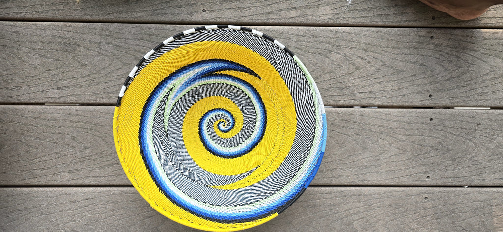 Yellow baskets