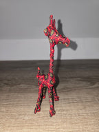 Recycled 3D Giraffes